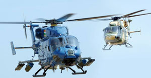 Dhruv helicopters 